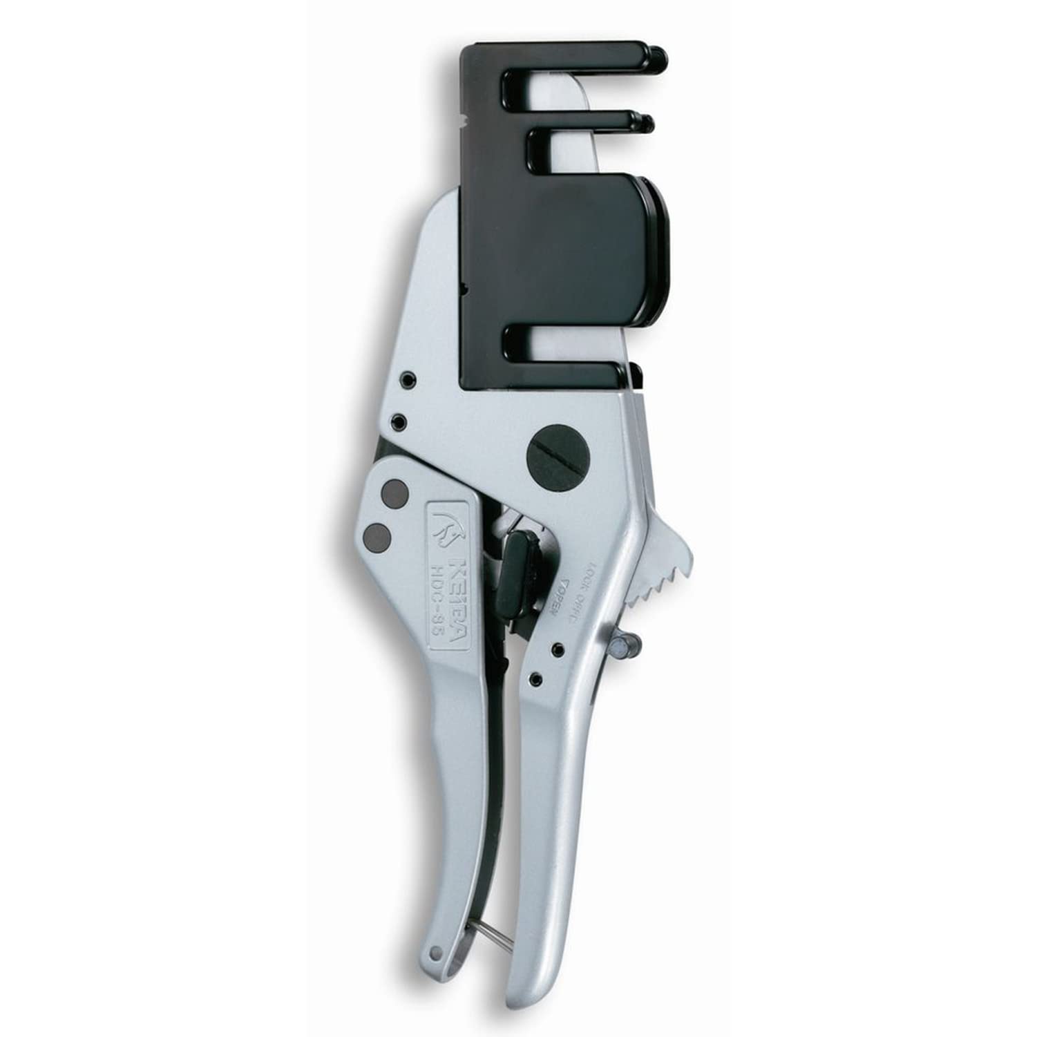 

Maruto Hasegawa Kakusho KEIBA Handy Duct Ratchet Silver Cutter, Type, HDC-85,