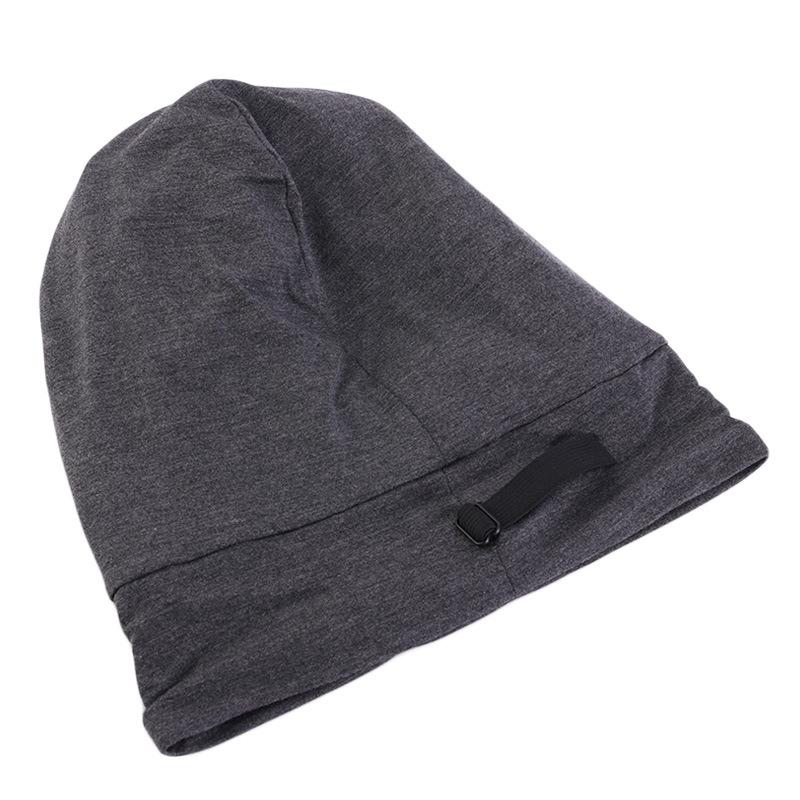 Hot Sale Adjustable Invisible Buckle Satin Lined Nightcap, Elastic Wide-brimmed Pullover Cap, Confinement Cap