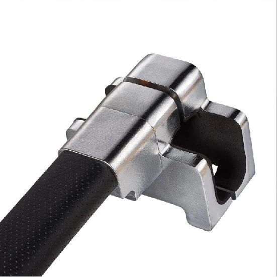 Universal Car Anti Theft Safety Alarm Lock Car Steering Wheel Lock Retractable Security Car Locks Security Anti-Theft Tool