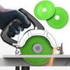 Diamond Ultra Thin Green Brazing Blade Cutting Blade Ceramic Jade Glass Tile Wine Bottle Grinding Cutting Saw Blade Tool