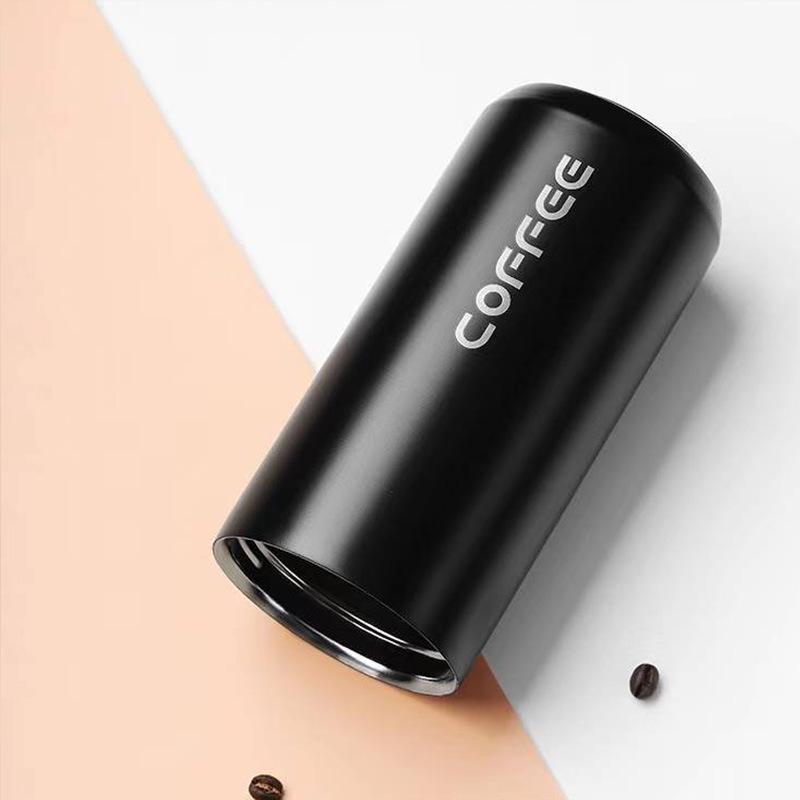 Tragbarer Isolier-Kaffeebecher aus Edelstahl für Damen, für Studenten und Paare