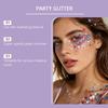 Face and Body Glitter Gel Long Lasting Shine Suitable for Party Use Water Resistant Cosmetic Gel 50g Tube