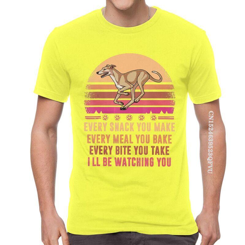 

Greyhound T Shirts Men Novelty T Shirts Whippet Sighthound Dog Lover Tshirts Cotton Oversized Tee Tops Kawaii Clothes 4XL
