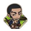 Azu Maker Golden Kamuy Holzklammer Sicherheit von Genjiro Tanigaki (mit Pin)
