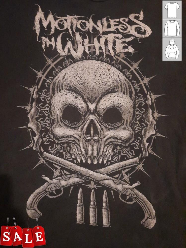 Hot Motionless In White  Gift For Fans Black S235XL TShirt  TH874 Unisex T-Shirt XXL
