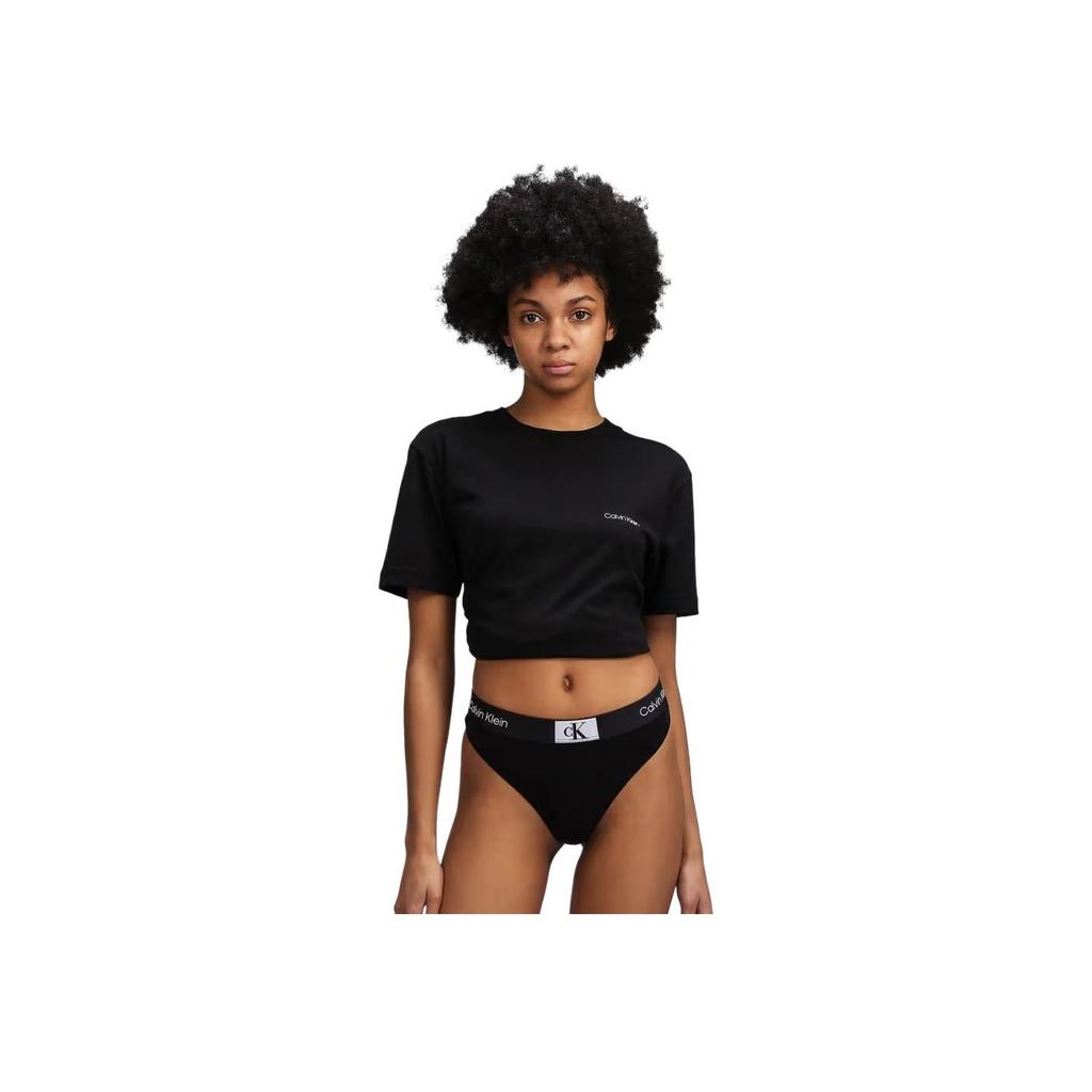 Calvin Klein Minimalist Comfortable Skin-Friendly Underwear Women Underwear Black QF7221-UB1
