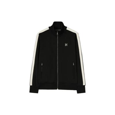 Monogram-embroidered Track Jacket Men's PMBD058R24FAB0011003