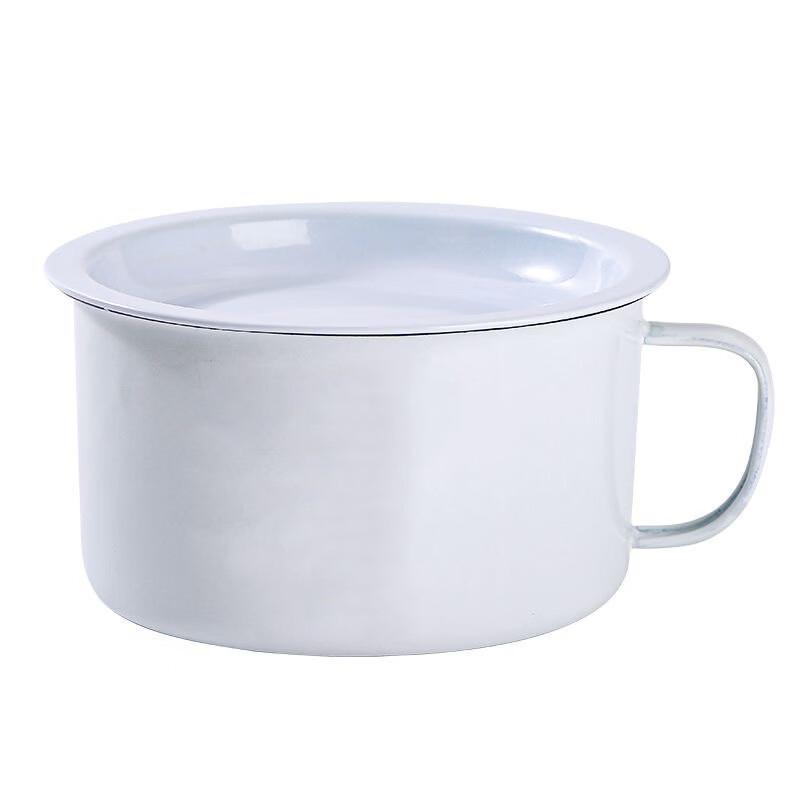 

OLOEY Retro Enamel Noodle Bowl with Lid