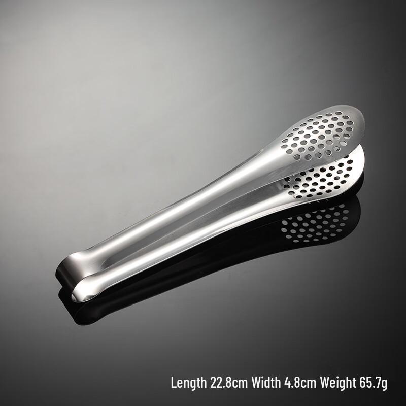 

Qianxing 9-inch Stainless Steel Food Tongs - Pack of 12