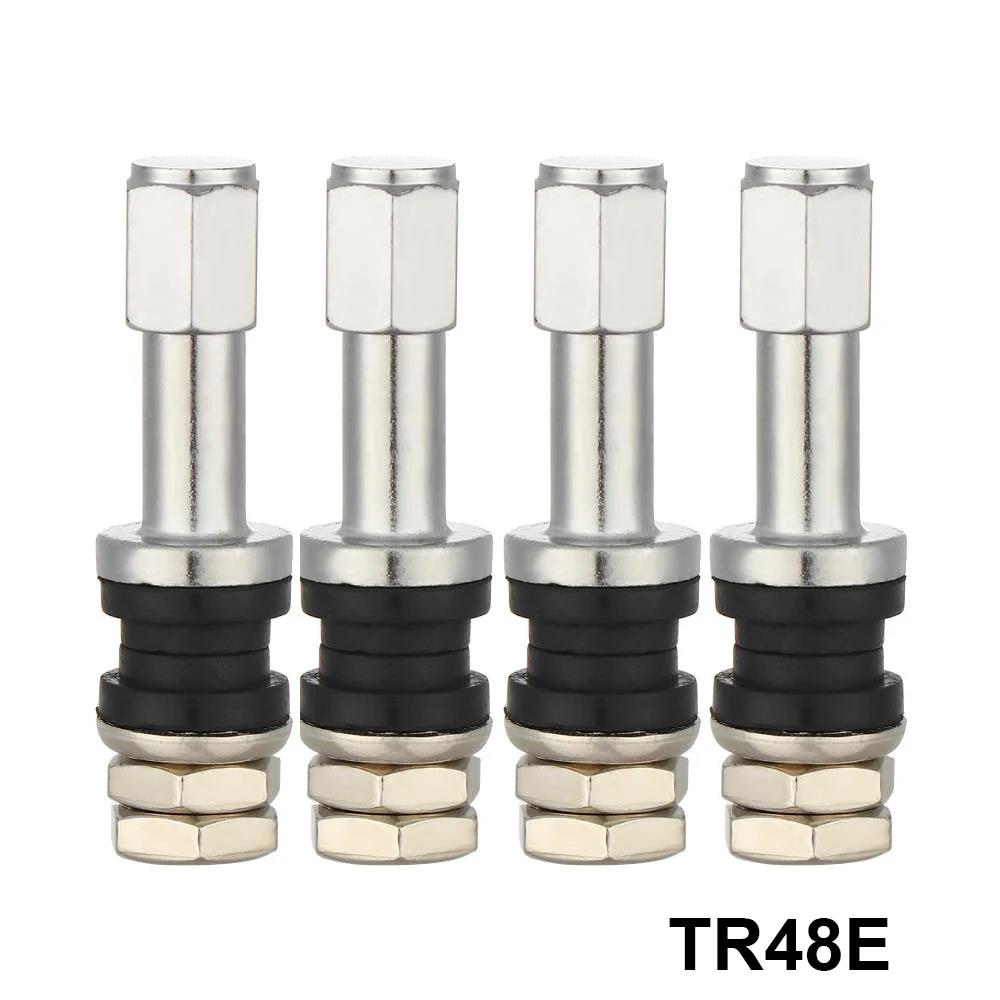 TR43E Air Valve for Pneumatic Tire V5 Metal Wheel Nipple TR48E for Tubeless Tire Wheels Tires Parts Valve Stems 1