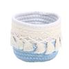Tassel Style Makeup Brush Holder Desktop Cotton Rope Compiled Storage Box For Cosmetic Storage Basket Cosmetic Organizer Box