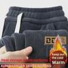 Men’s Corduroy Zipper Sweatpants: Autumn/Winter Trend, Plus Velvet, Korean Style.