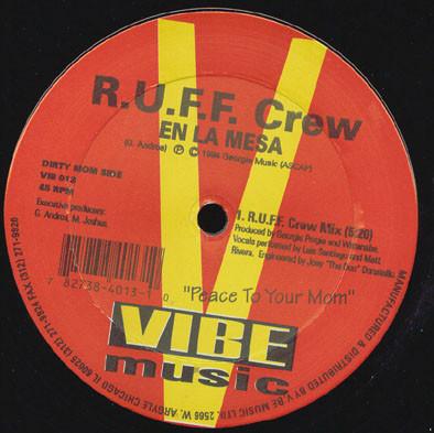 

12inch Record R.U.F.F. CREW - En La Mesa VIB013 VIBE MUSIC 1994 US Dance & Electronica Used