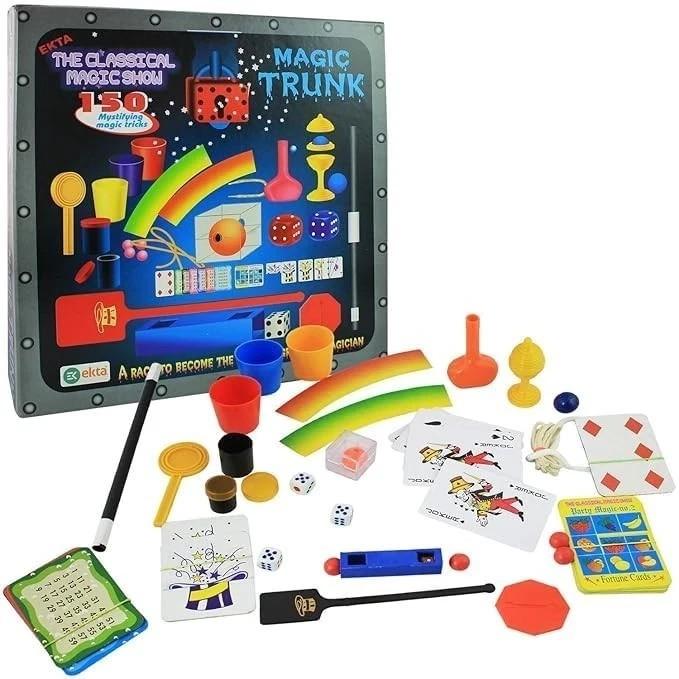 Magic Trunk Magical Kits for Kids Fun & Educational DIY Magic Set Ideal Gift