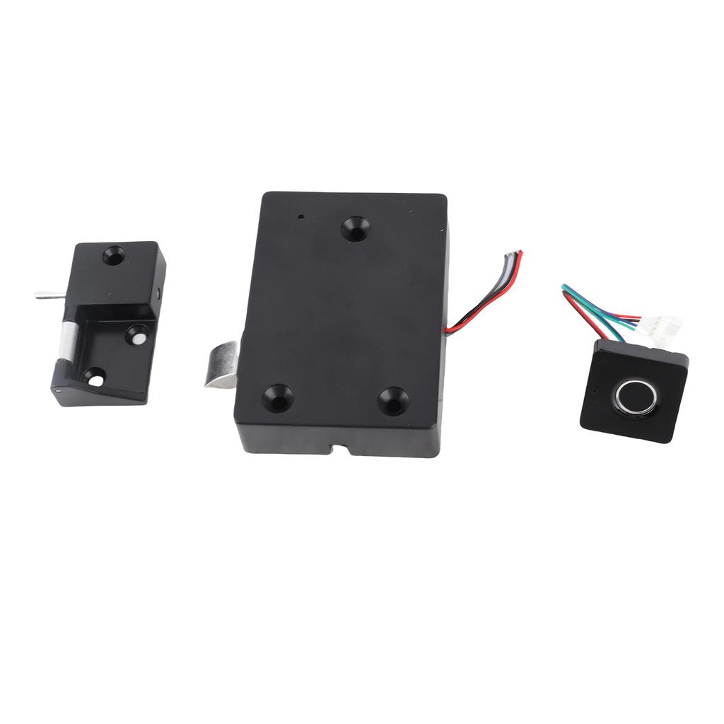 Smart Biometriskt Fingeravtryckslås Hemkontor Låda Skåp Garderobslås Stöldskydd Nyckellöst