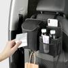 Rückbank Auto Organizer Kicker-Schutzmatten Rücksitzschutz Wildleder Auto Rücksitz Organizer Auto Reise Zubehör