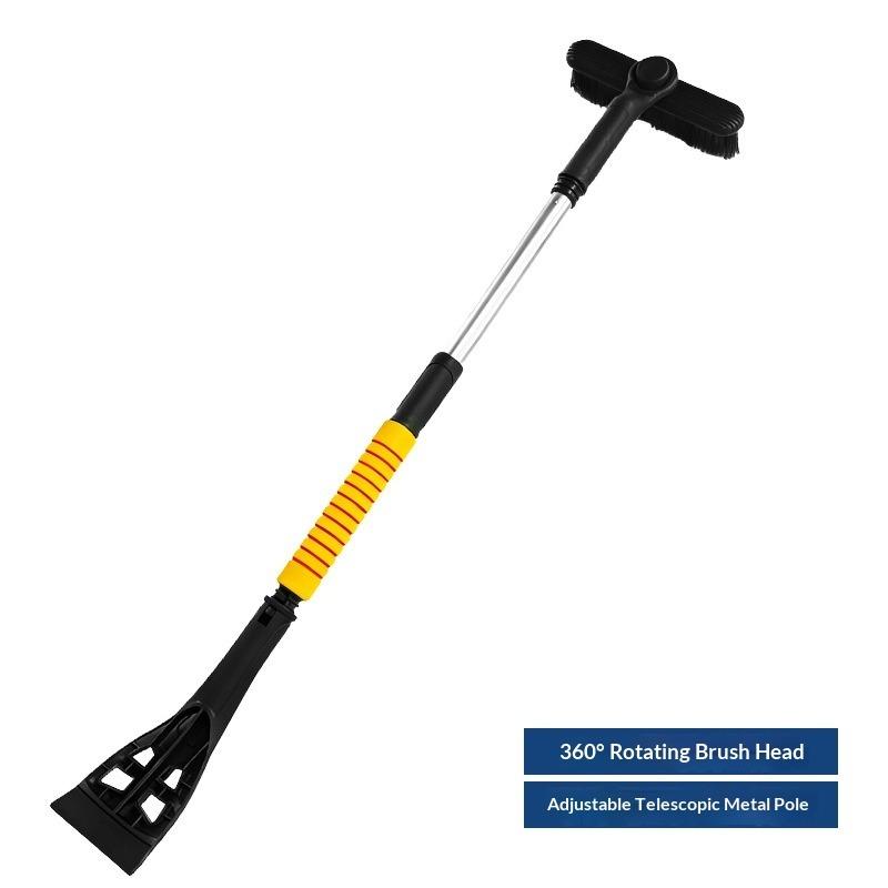 Automobile Oxford Snow Shovel Aluminum Alloy Telescopic Snow Shovel Multifunctional Glass Shovel Snow Shovel Cleaning Scraper Snow Brush
