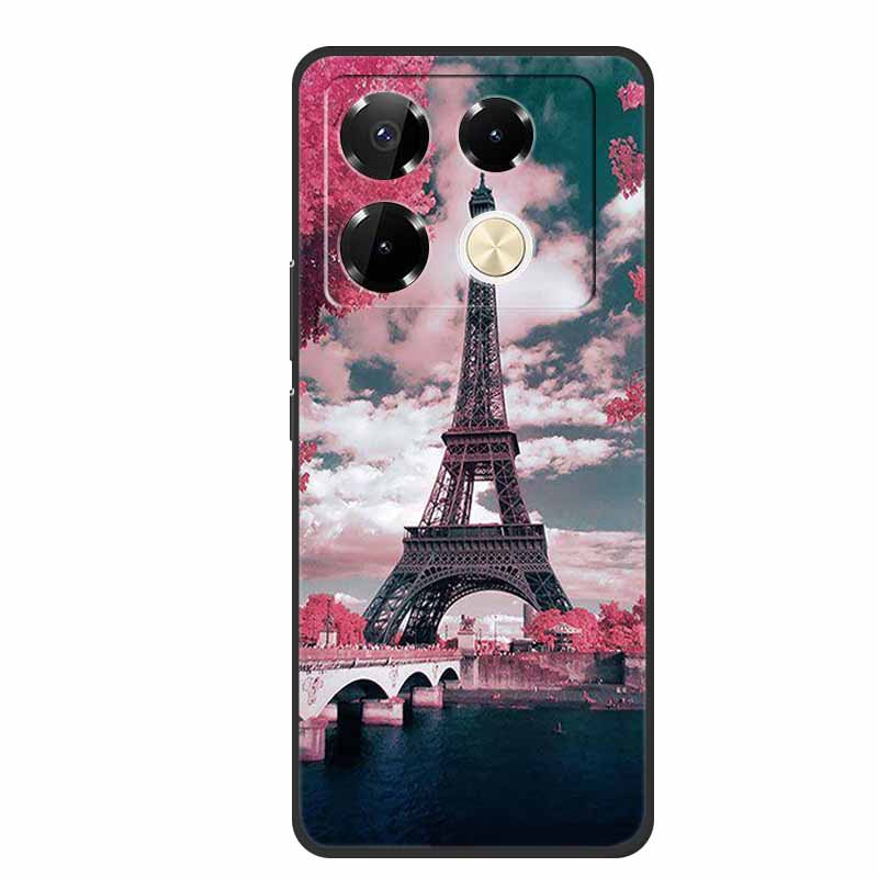 Case For Infinix Note 40 Pro 4G TPU Soft Silicone Back Cover for Infinix Note40 Phone Cases X6850 X6853 Original Colorful Capa