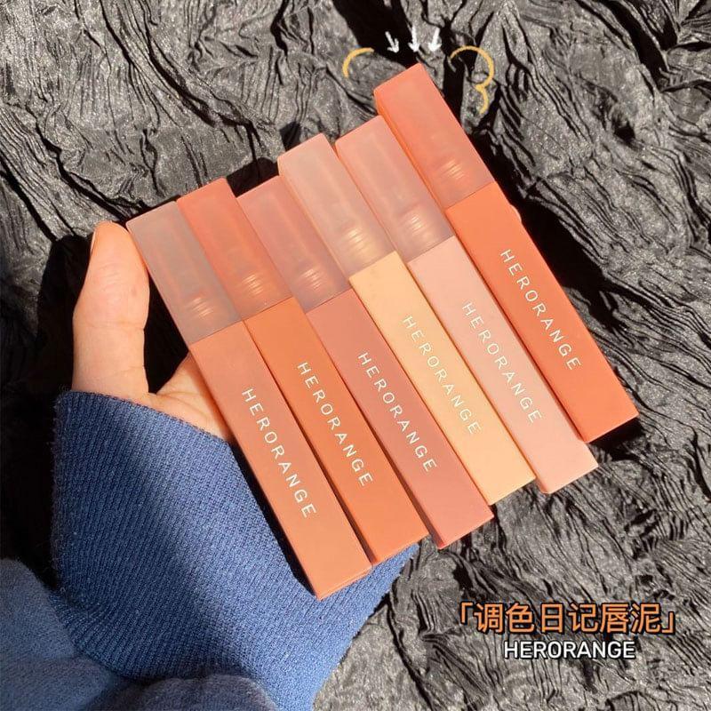 HERORANGE - Velvet Matte Lip Mud - #H04-#H06