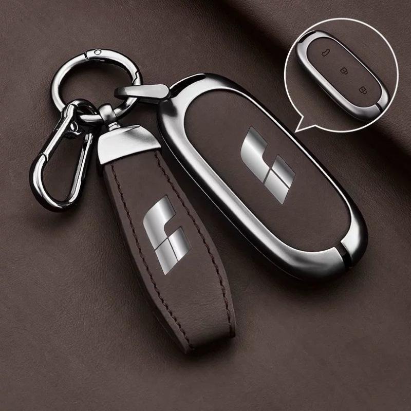 Ideal L6 to L9 Car Key Case: Premium Metal Protective Shell for Men and Women