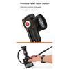 DNM Bicycle Portable Air Pump 300PSI For Air Shock Absorber Bike Air Front Fork Bicycle Tire Mini Pump