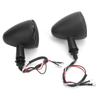 2pcs LED Turn Signal Lamp Indicator Bright Yellow Light Color Waterproof Fit for   Retro Motorbike