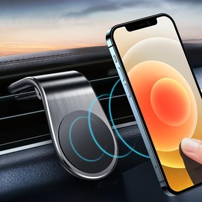 Metal Magnetic Car Mobile Phone Holder Folding Magnet Cell Phone Stand In Car GPS Support For IPhone/Xiaomi 360° Rotatable Mount