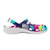 Colorful Printed EVA Clogs Women Men Slip On Breathable Garden Shoes Lightweight Beach Pool Bathroom Home Wear Indoor Outdoor Use