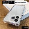 Luxury Shockproof Transparent Case For iPhone 17 16 15 14 13 12 11 Pro Max X Xs XR Max 7 8 Plus SE Clear Soft Bumper Cases Cover