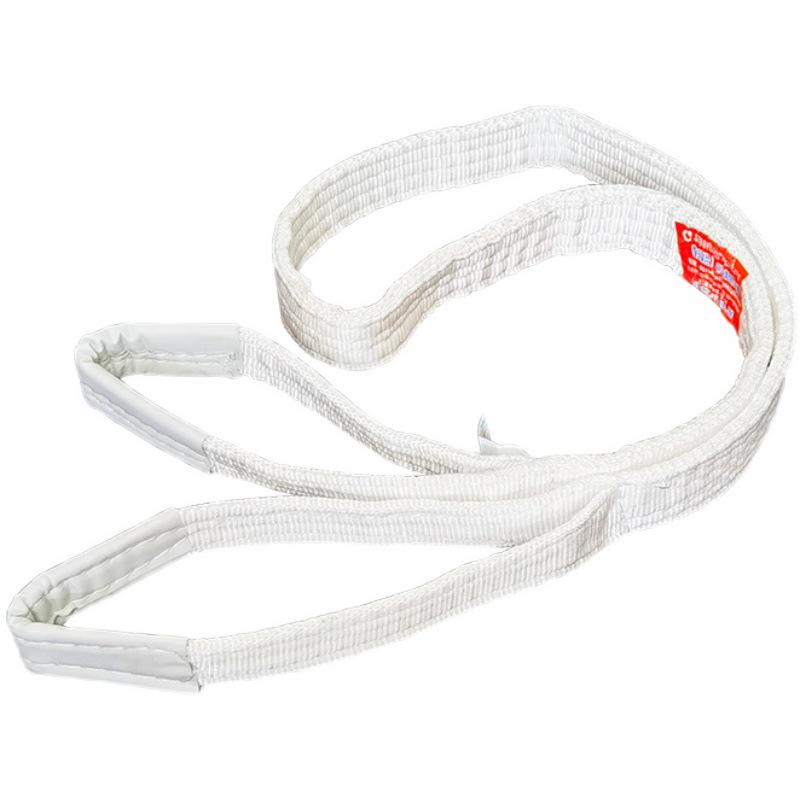 Polypropylene Thickened Acid-Washed Webbing Lifting Sling - Crane & Forklift Hoist Tie-Down Strap