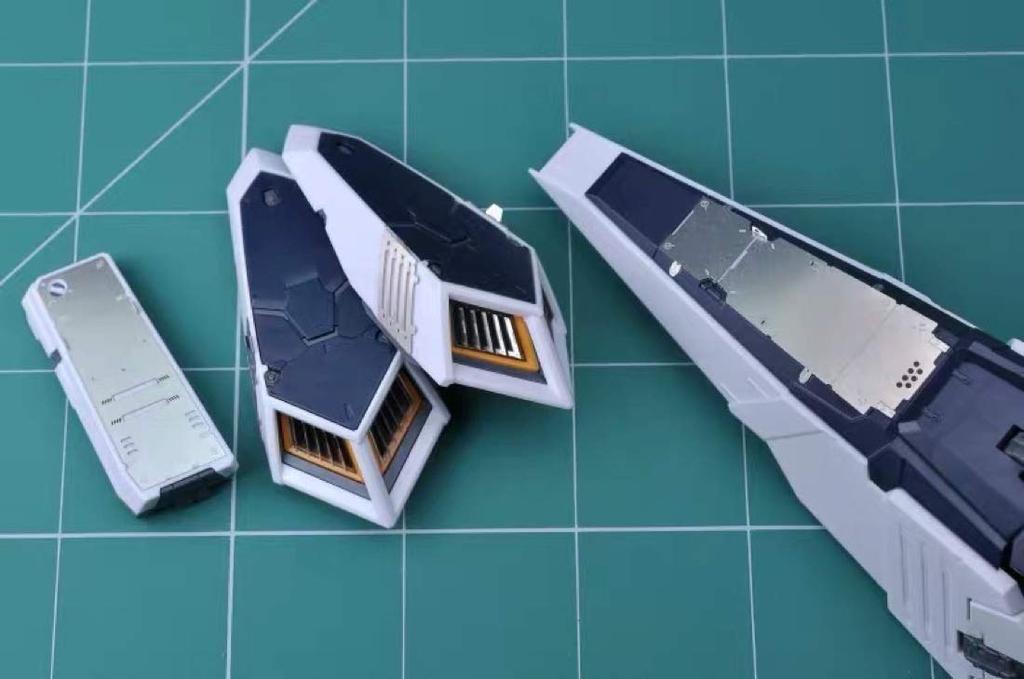 RG HG MS Modification Metal Parts RG Nu Gundam HWS Expansion 1/144 Detail-Up High-Quality (for 1/144 RX-93 Set) [Used]