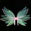 Foldable Fairy for Butterfly Wings Angel Wings for Kids Party Fancy Dress Costume Photography Props for Halloween Cospla