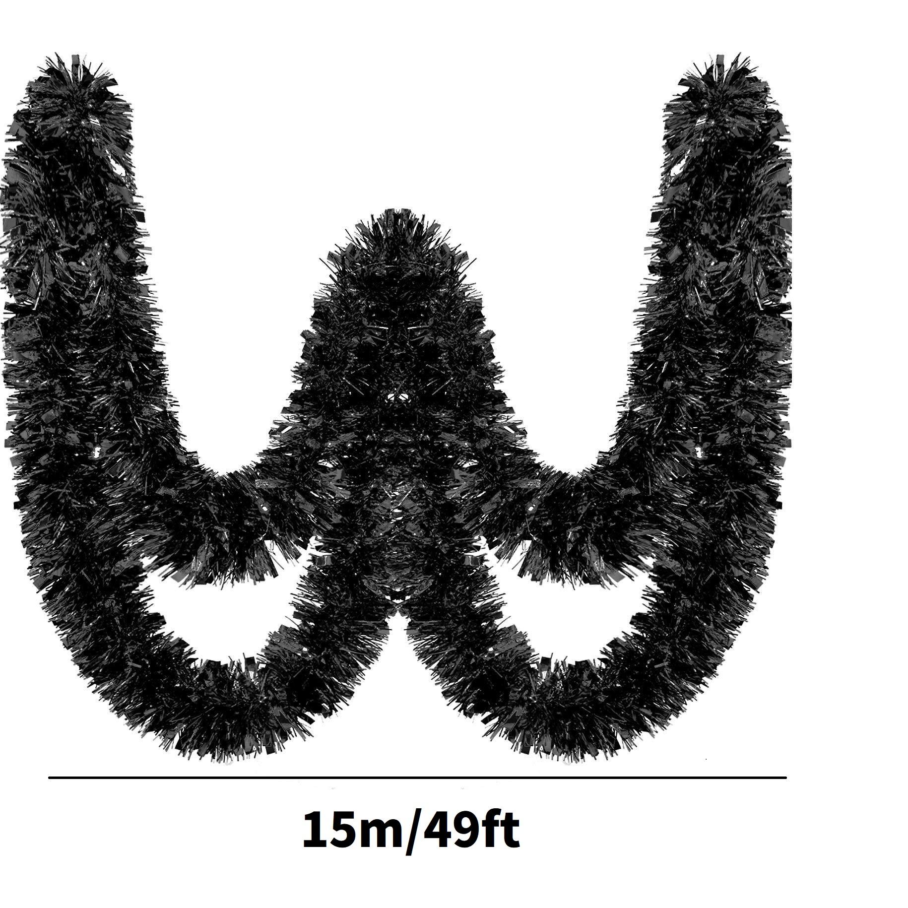 

Black Metal Wire, Black Color Stripe, Floral Background Decoration One Size чорний