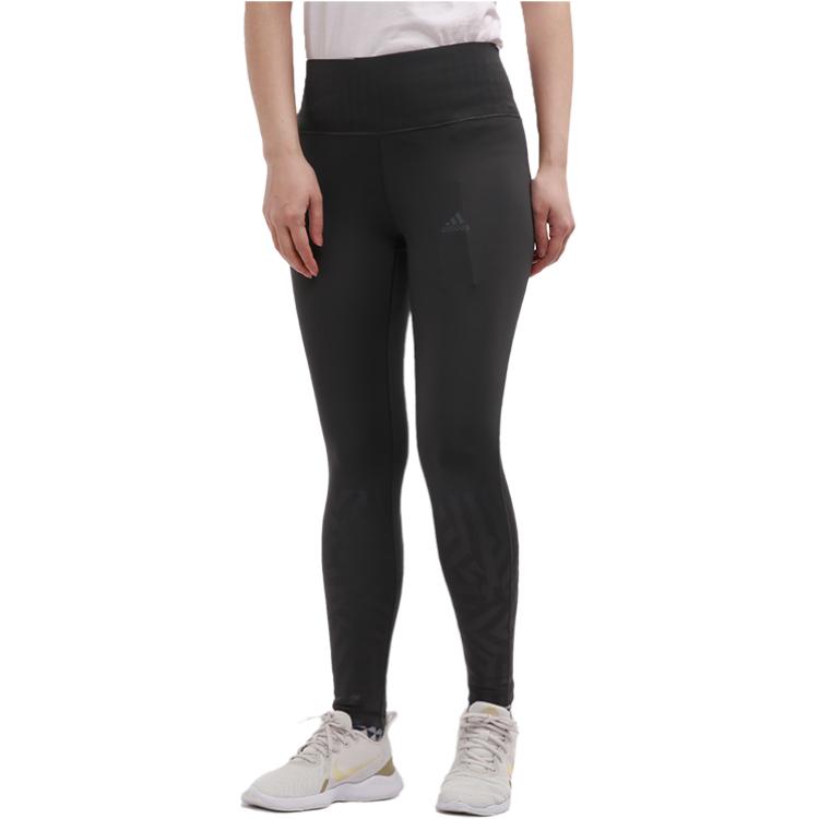adidas Pantaloni Sportivi da Allenamento da Donna Traspiranti Comodi Monocolore Lavorati a Maglia Pantaloni Donna Nero CD3123
