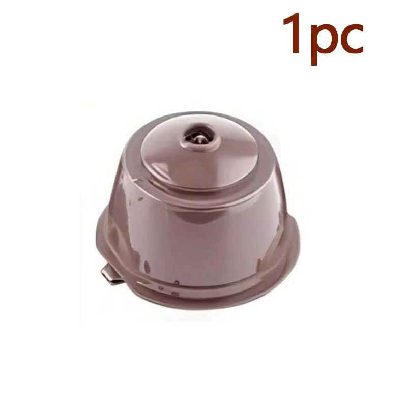1/2/3/5pcs Reusable Coffee Capsule Filter Cup Dispenser For Nescafe Dolce Gusto Refillable Coffee Capsules Pod Compatible Kit