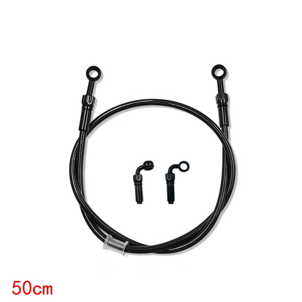 Hydraulischer Bremschlauch Edelstahlverstärkte Bremsleitung mit ABS-Ummantelung für Motorrad Bietet verbesserte Bremskontrolle