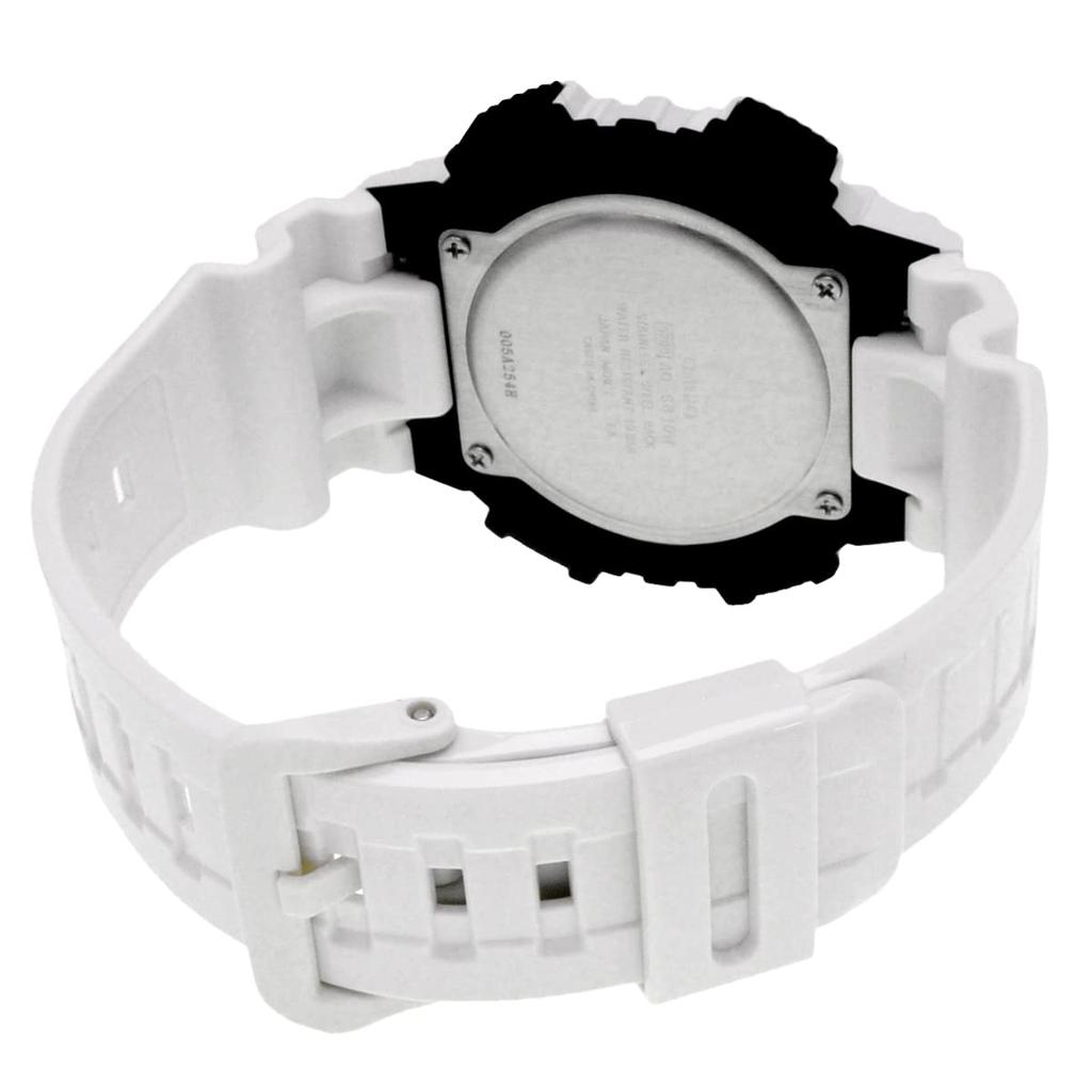 CASIO Tough Solar Analog-Digital Quartz Watch AQ-S810 Series Men's Overseas Model (Gloss White AQ-S810WC-7AV)