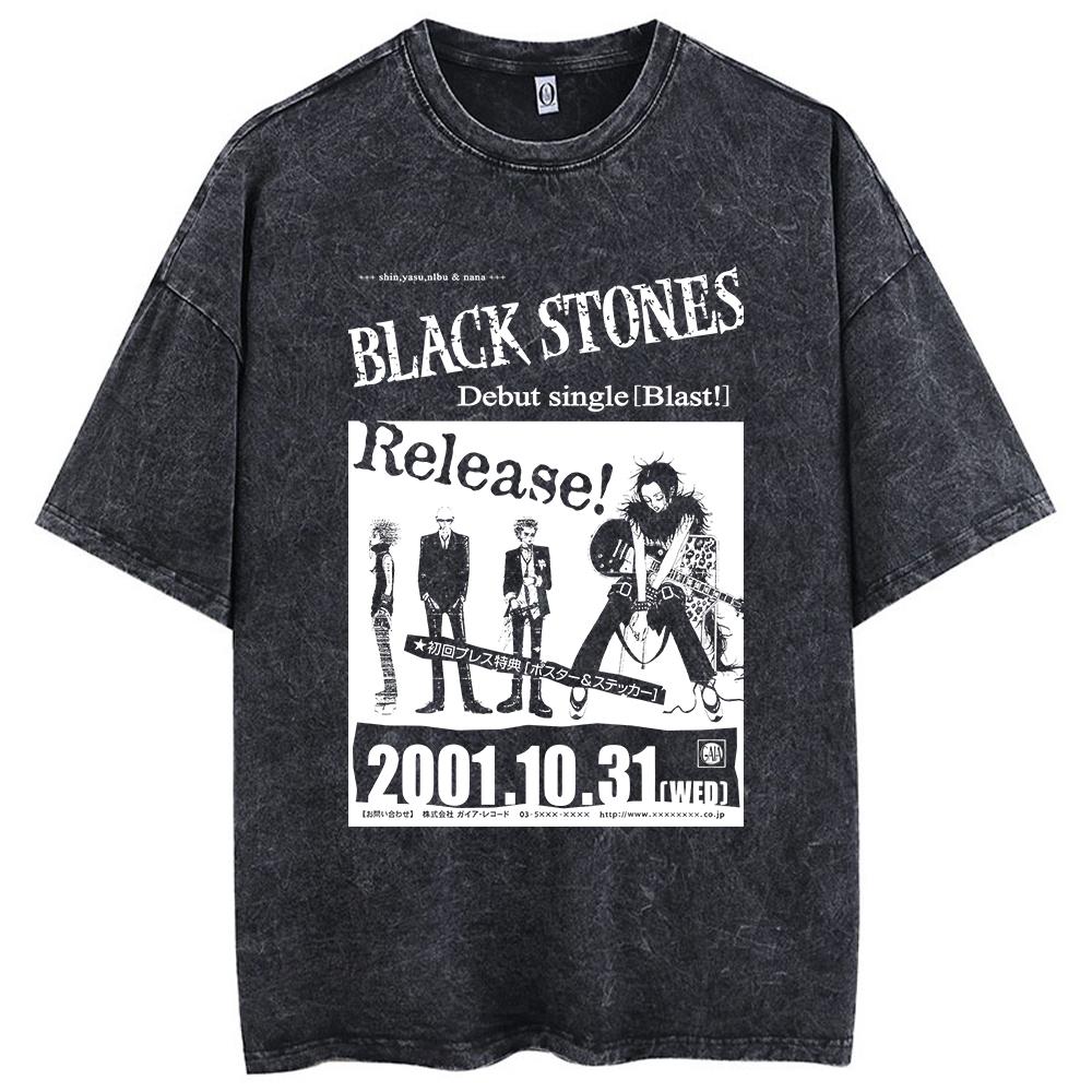 Gotická nadměrná trička Y2k Prané retro tričko Potisk lebky a nápisů Trička Volné tričko s krátkým rukávem pro muže a ženy