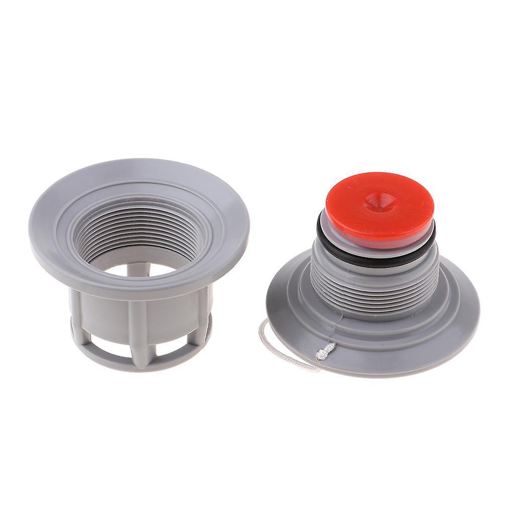 Inflatable Boat Air Valve 8 Holes Air Safety Valve Screw Nozzle