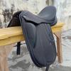 Sela de Dressage Monoflap em Couro com Arções Intercambiáveis – Design Elegante do Assento