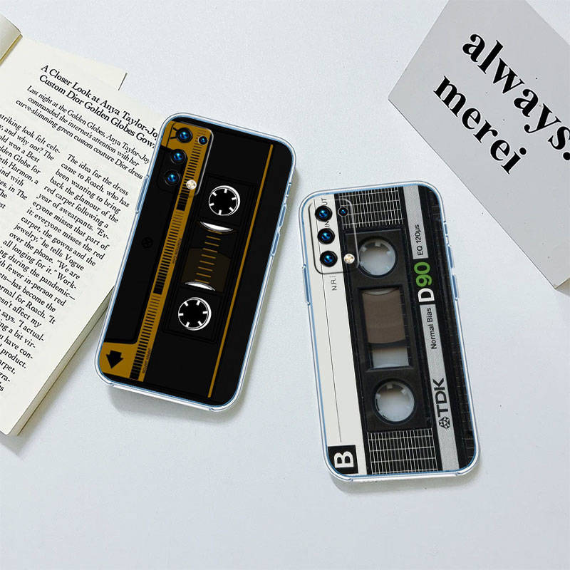 IR30 Vintage Boombox Tape Phone Case for Motorola Edge 20 30 S30 40 50 Fusion Lite Plus Pro Neo Ultra One Power Action Macro Hyper Vision Zoom