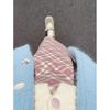 Sweet Pink Plaid Wool Skirt - Hip-Hugging, Mid-Length, Back Slit for Women, Spring/Autumn