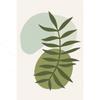 Sage Green Abstract Line Art Canvas Gallery Wall Prints Minimalist Geometric Leaf Face Wall Art Boho Neutral Modern Home Decor
