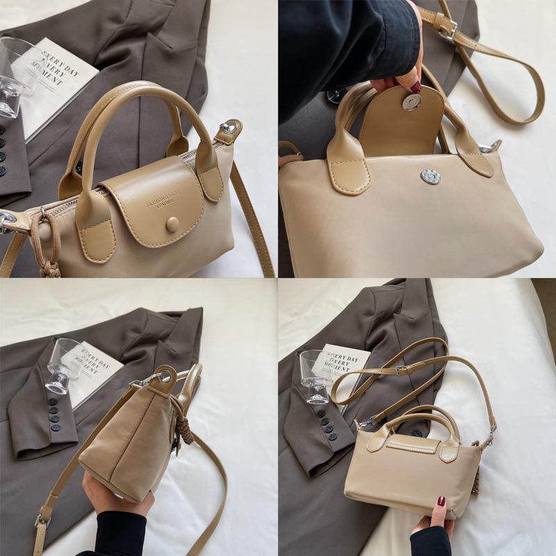 Modische Leichte Einfache Damen Schultertasche, Große Kapazität Langlebige Klassische Damen Umhängetasche Knödel-Tasche, Alle Jahreszeiten