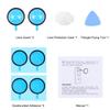 Lens Guard PC Protective Cover Kits for Tesla from 2025 Cybertruck/2025 Model Y Juniper/2025 Model S/2025 Model 3 Front Bumper