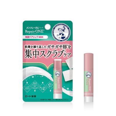 Mentholatum Lip Repair One Exfoliating Lip Vitamin E CICA Intensive Scrub 3.6g (Niacinamide, Derivative, Extract, Vaseline, Care, Moisturizing)