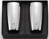 Yoshikawa Made in Japan Stainless Set of Polishing YJ1193 Tumbler, Steel, Double-Walled, Silver, 370ml, 2, Syndicate,