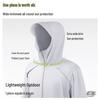 Warrior Men's Lightweight Hooded Color Block Sun Protection Jacket