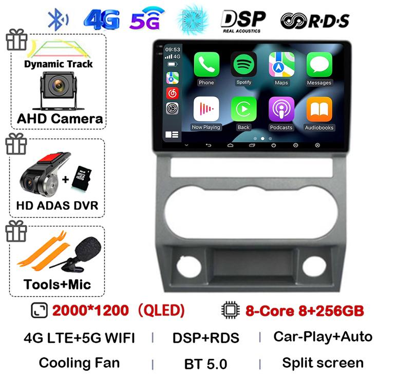 Android 14 Auto Carplay WIFI Car Radio For GAZ Gazelle Next 2013 - 2021 Multimedia Video Player GPS Stereo Navigation 360 Camera