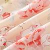 Baby Girl Summer Cheongsam Dress - Cartoon Rabbit & Floral Print